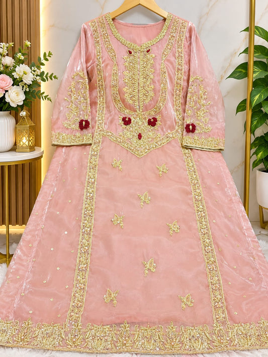 Roshanak  Elegant Sheesha Silk Festive Suit