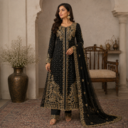 Jaan-e-Adaa – Sajal Edit Embroidered 3-Piece Suit